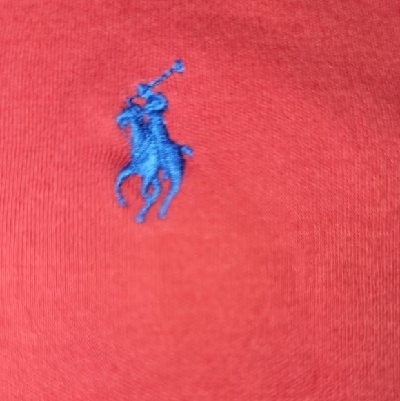 Ralph Lauren Custom Fit Red Polo - Picture 2 of 6